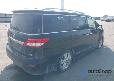 2013 Nissan Quest Sl из США, поврежденный, VIN JN8AE2KP4D9068948